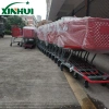 Direct sales of 100L American plastic trolleys, American semi-plastic trolleys and plastic shopping trolleys Application Scenario
